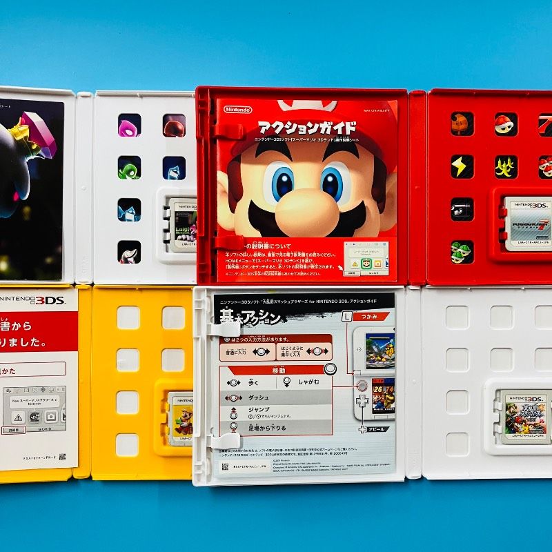4点セット】3DS ルイージマンション2 マリオカート7 スーパーマリオ