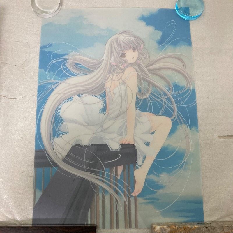 【未開封】ちょびっツ　クリアポスター　CLAMP ピン穴なし】ポスター ちょびっツ ちぃ ©CLAMP/KODANSHA CLAMP 講談社