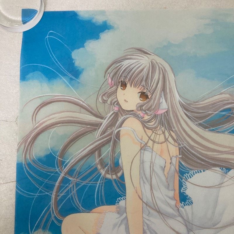 【未使用】ちょびっツ　クリアポスター　CLAMP ピン穴なし】ポスター ちょびっツ ちぃ ©CLAMP/KODANSHA CLAMP 講談社