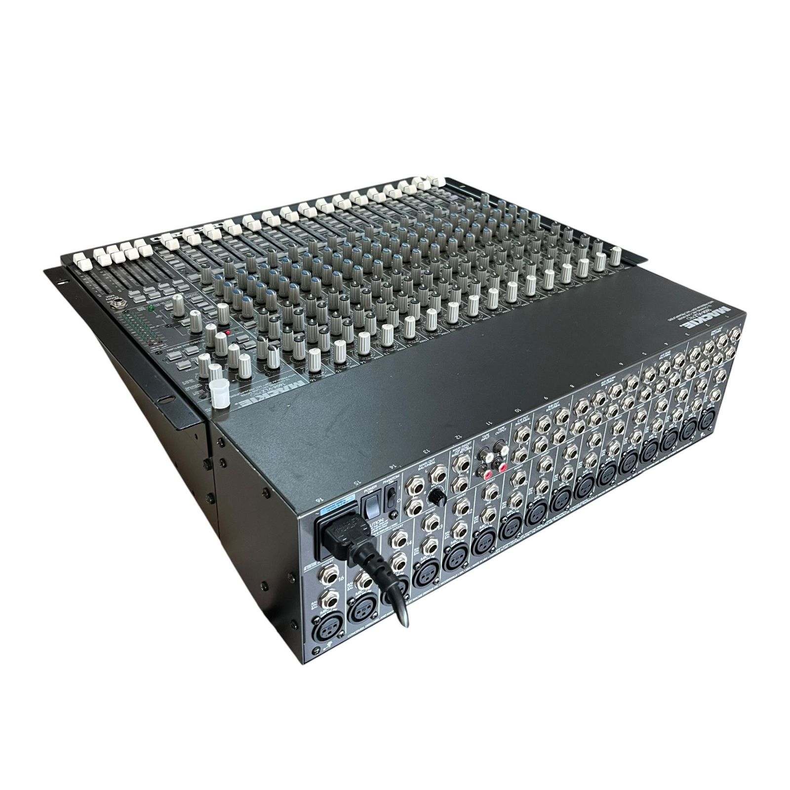 中古○ MACKIE/マッキー○ 1604-VLZ PRO 16ch ミキサー 通電確認済み