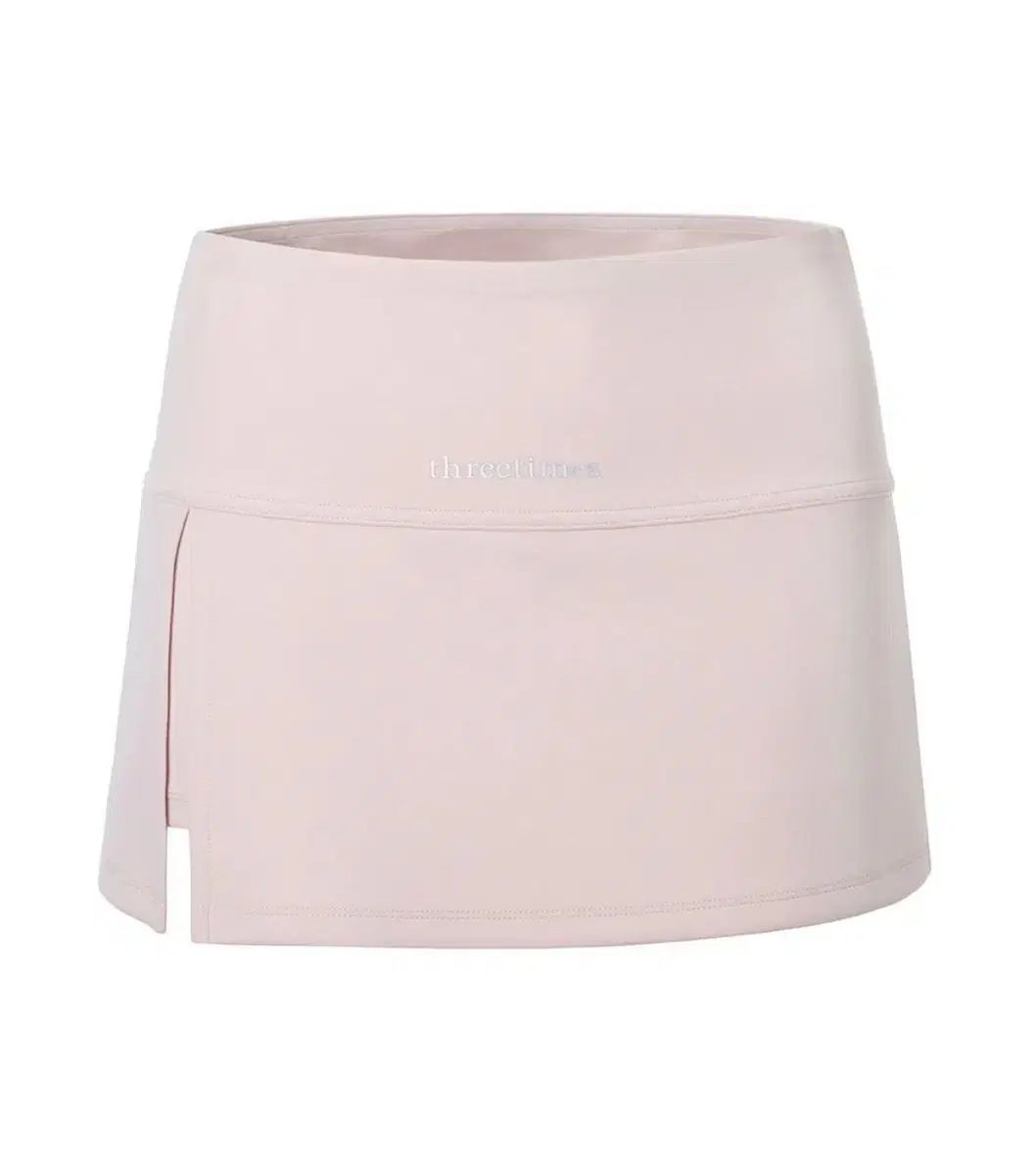 スリータイムズ スリータイムズ エスリータ スリット スカート Athletic slit skirt ピンク