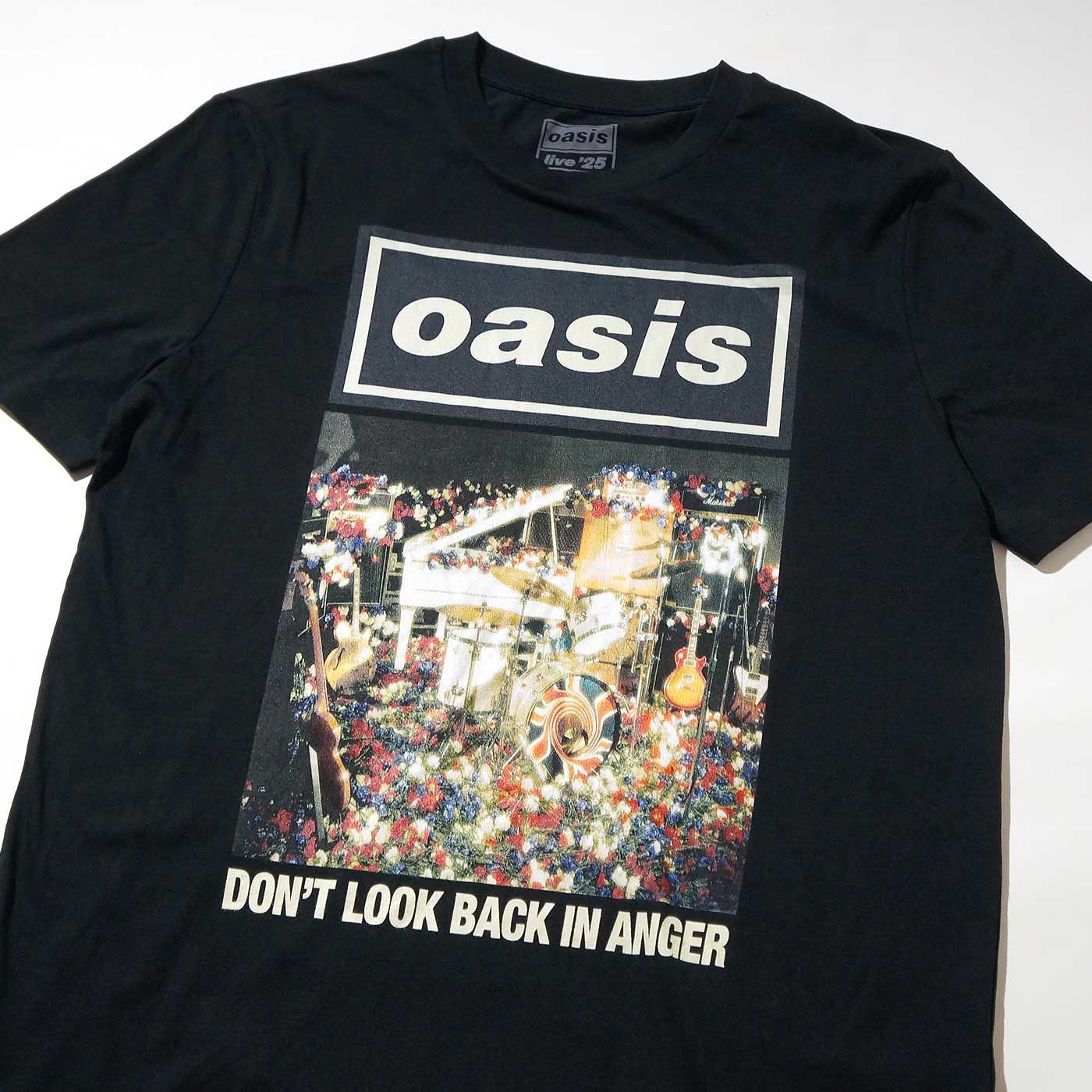 新品】OASIS バンド Tシャツ 公式 オアシス Don't Look Back In Anger