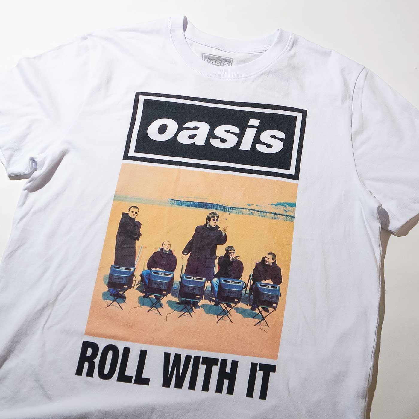 新品】OASIS バンドTシャツ 公式 オアシス Live '25 Tour リアム 90s