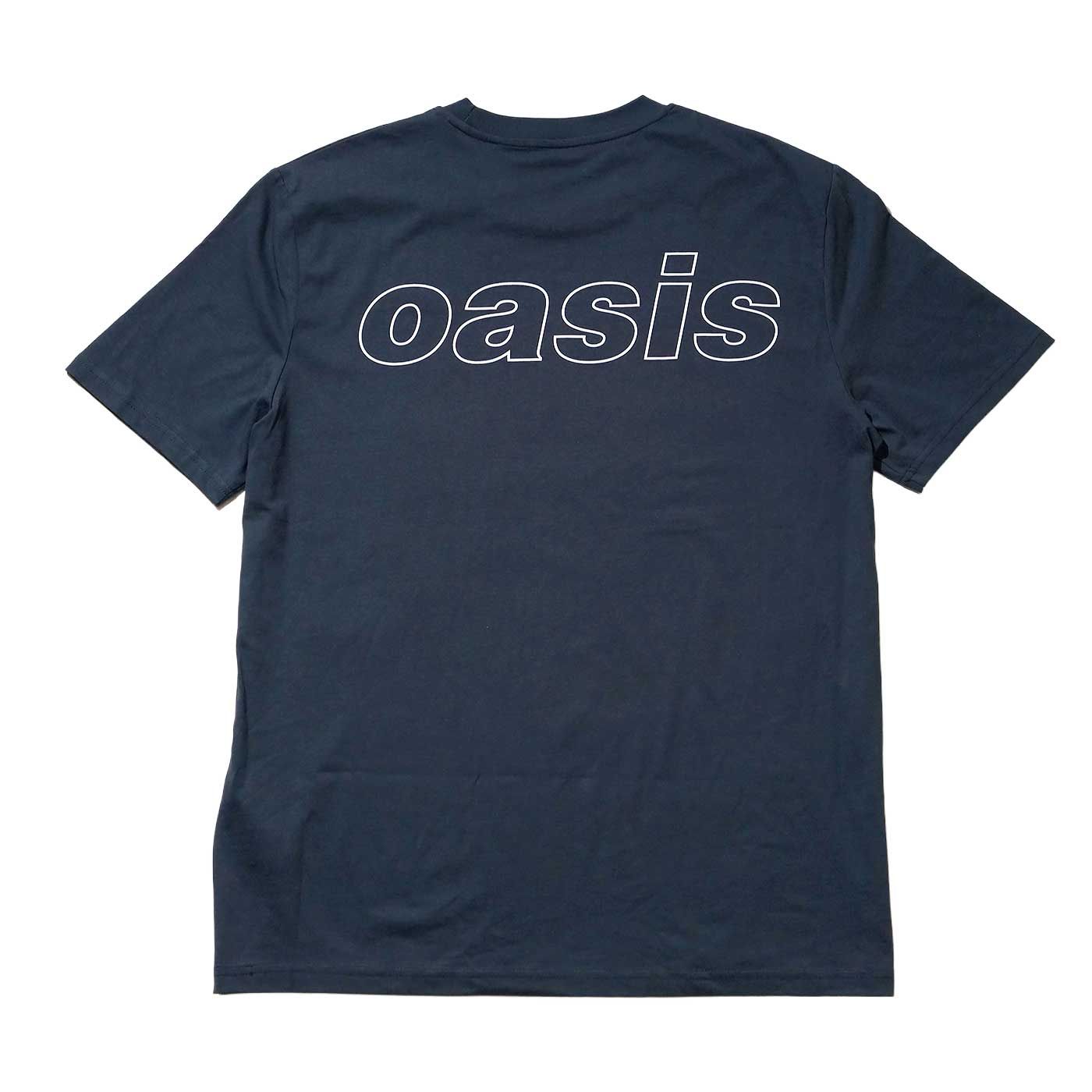 【新品・未使用】 Oasis Tシャツ新品タグ付き　live25 新品】OASIS バンドTシャツ 公式 オアシス Oasis Live '25 Tour リアム