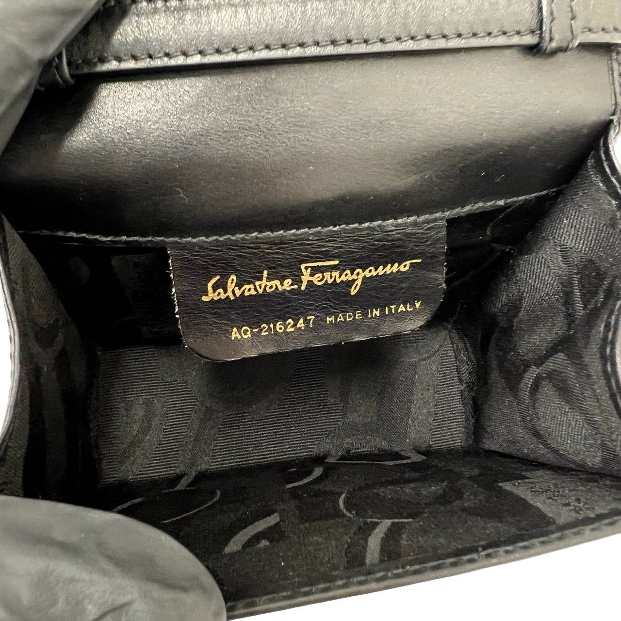 極 美品 Salvatore Ferragamo サルヴァトーレフェラガモ ヴィンテージ