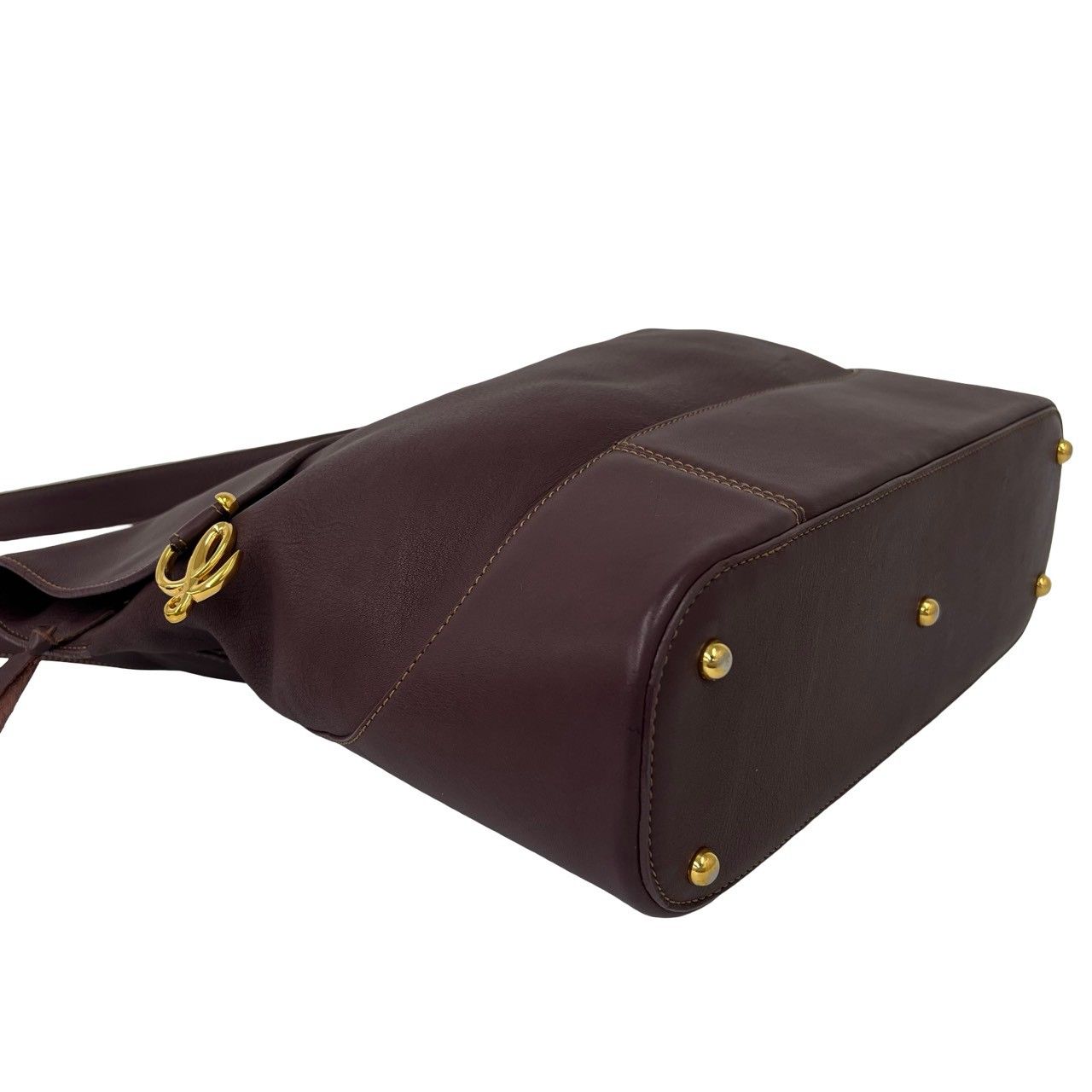 ビンテージLOEWE ロエベポーチ 極 美品 希少品 ポーチ付き LOEWE ロエベ ヴィンテージ アントン ロゴ