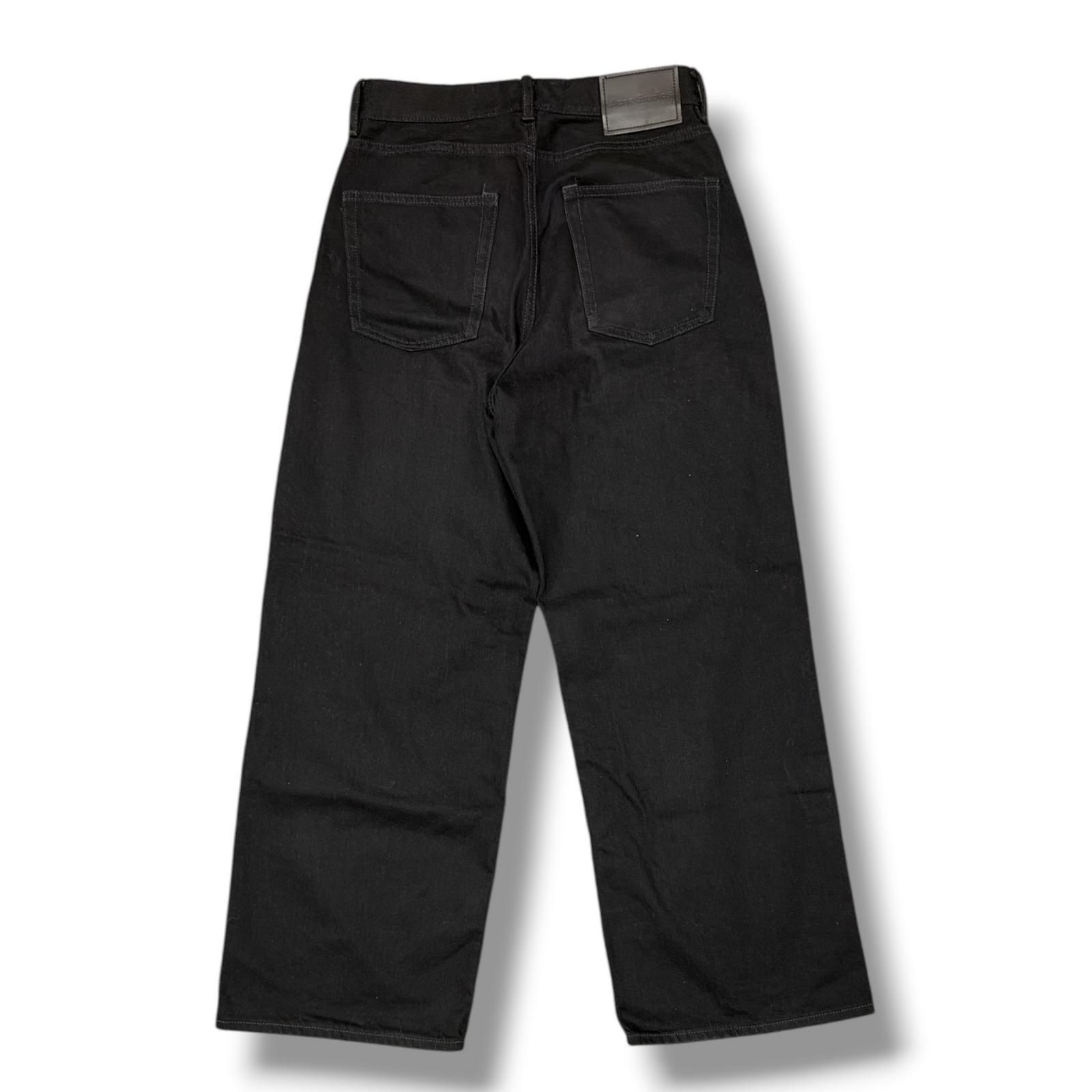 ACNE STUDIOS ルーズフィットジーンズ - 1981 デニムパンツ  アクネストゥディオス C001100 ブラック XS （20376M） ACNE STUDIOS ルーズフィットジーンズ - 1981 デニムパンツ アクネ