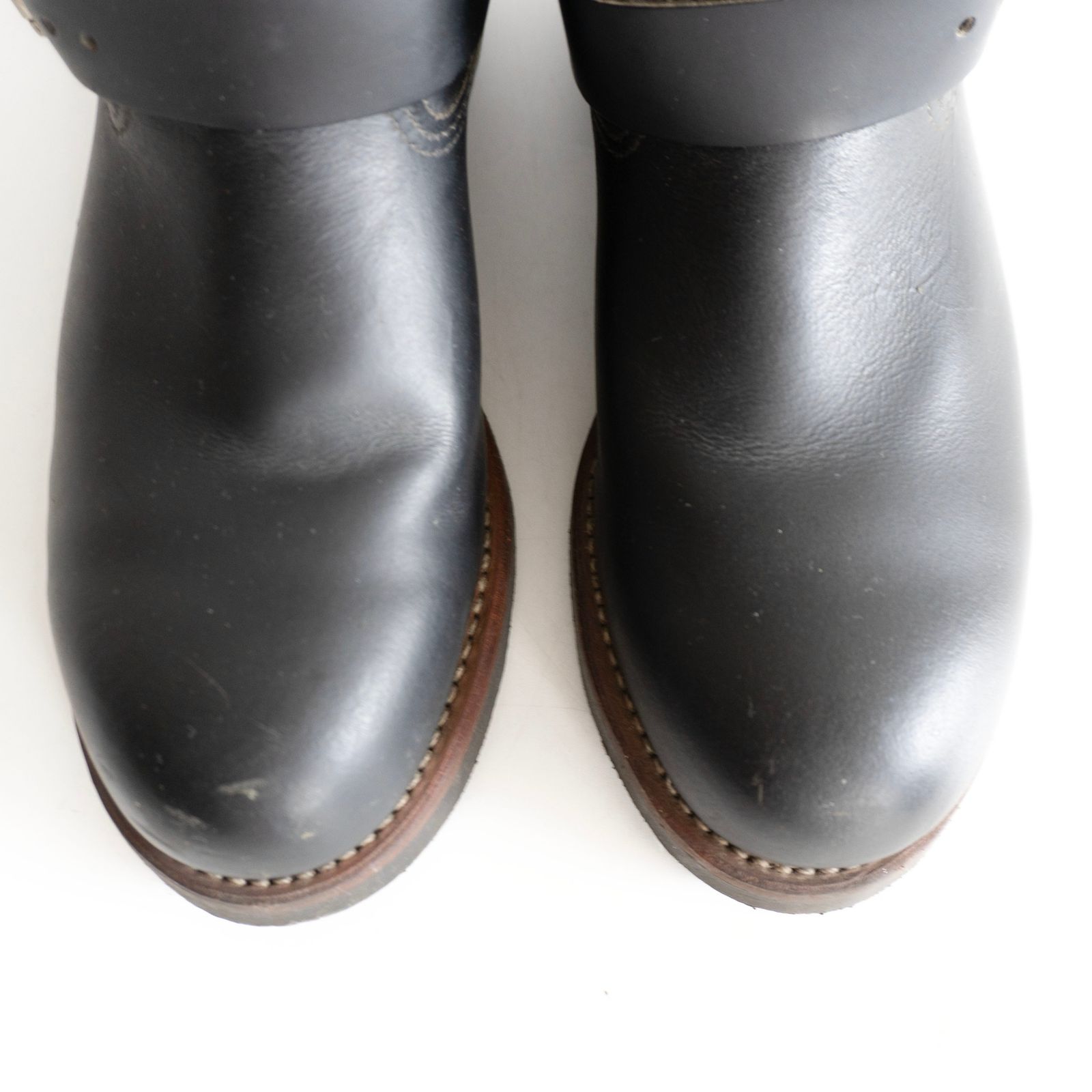 【10年製】REDWING【2268/エンジニアブーツ】US8.5D ブラック レッドウィング ブラック USA製  26070465 10年製】REDWING【2268/エンジニアブーツ】US8.5D ブラック レッド