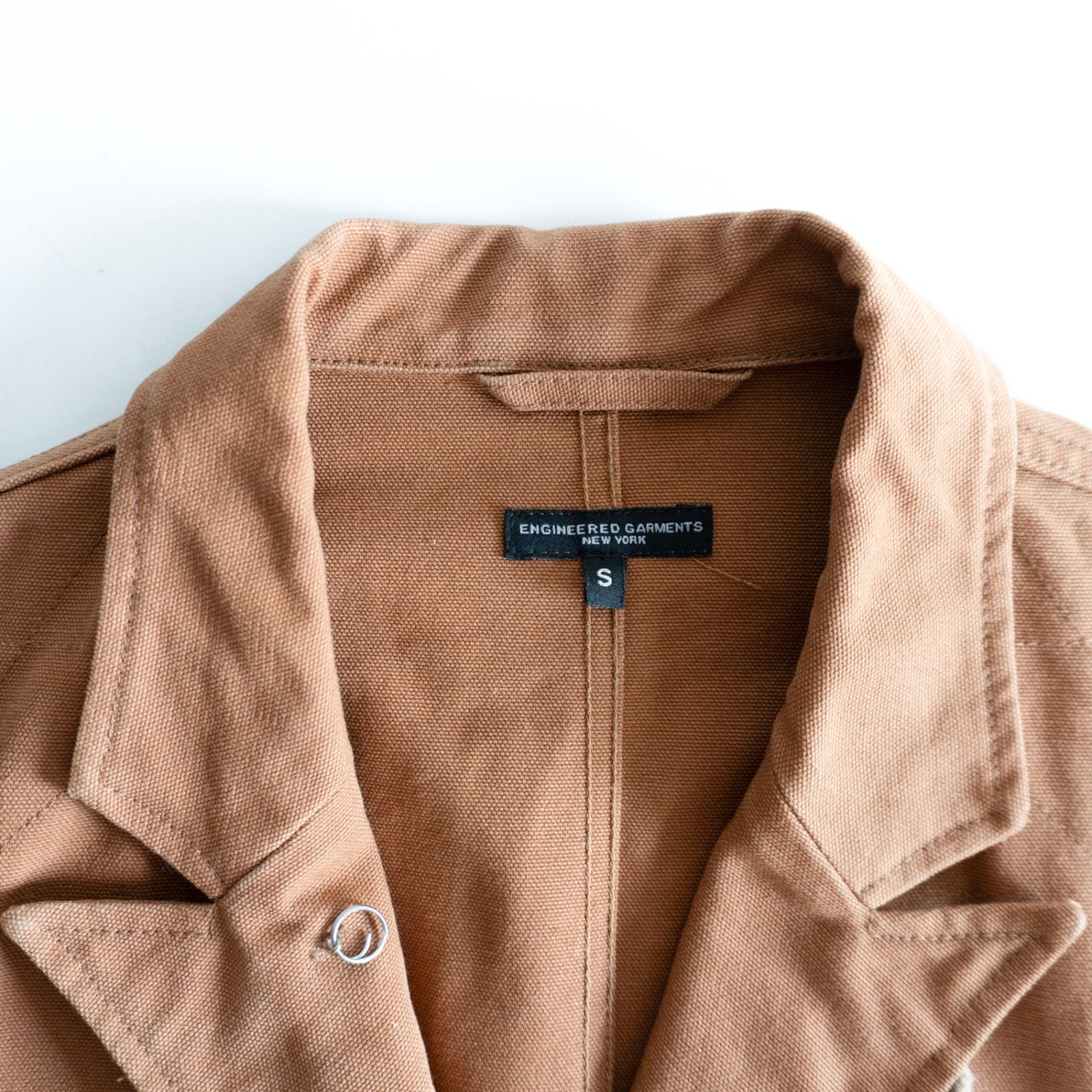 Engineered Garments ベッドフォードジャケット S 美品】Engineered Garments【BEDFORD JACKET】S ブラウン ダック