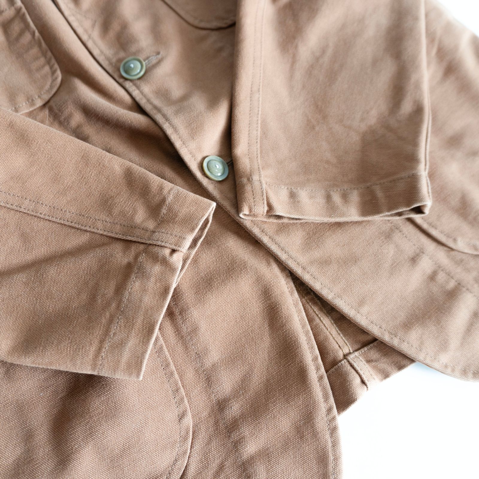 美品】Engineered Garments【BEDFORD JACKET】S ブラウン ダック