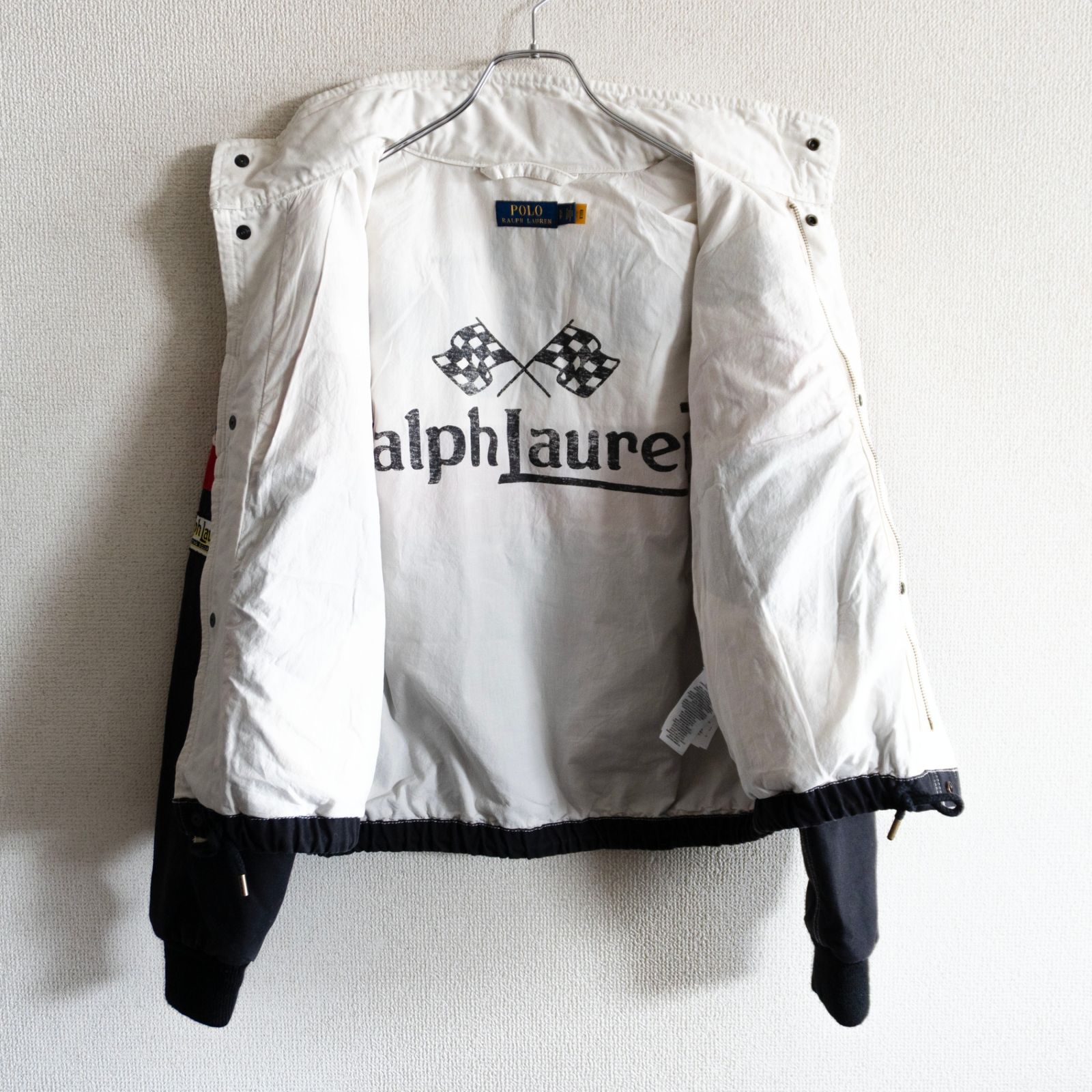 POLO RALPH LAUREN - POLO Ralph Lauren ジャケット 雰囲気抜群】POLO RALPH LAUREN 【レーシングジャケット】S ライダース
