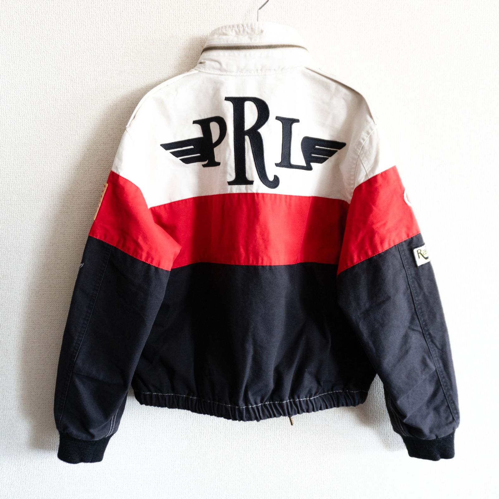 雰囲気抜群】POLO RALPH LAUREN 【レーシングジャケット】S ライダース