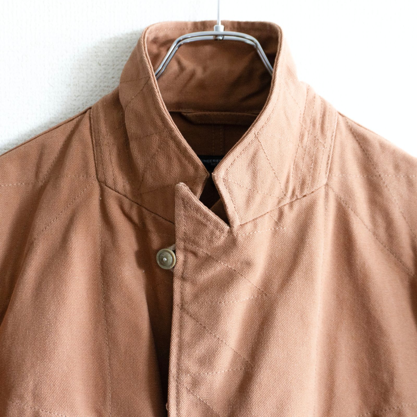 美品】Engineered Garments【BEDFORD JACKET】S ブラウン ダック