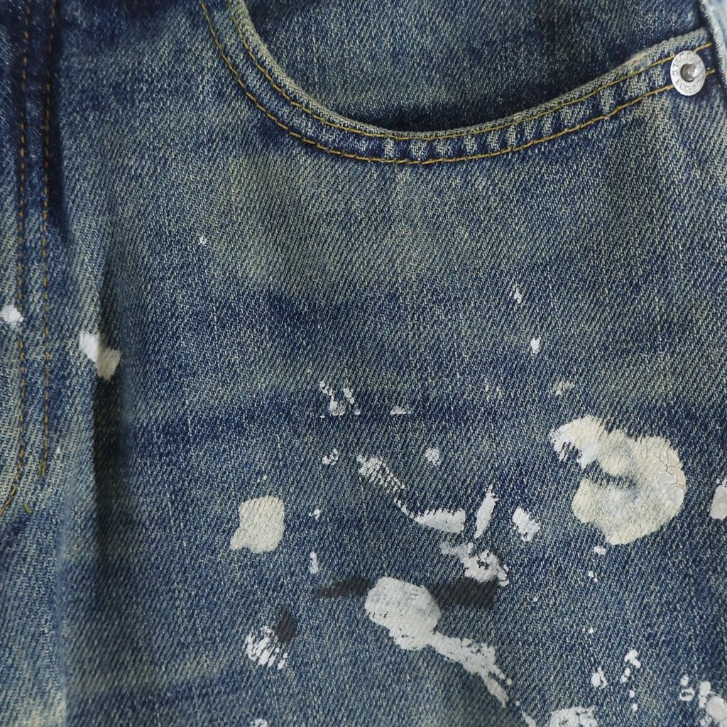 HELMUT LANG (ヘルムートラング) 1999 本人期 Painted Denim Pants