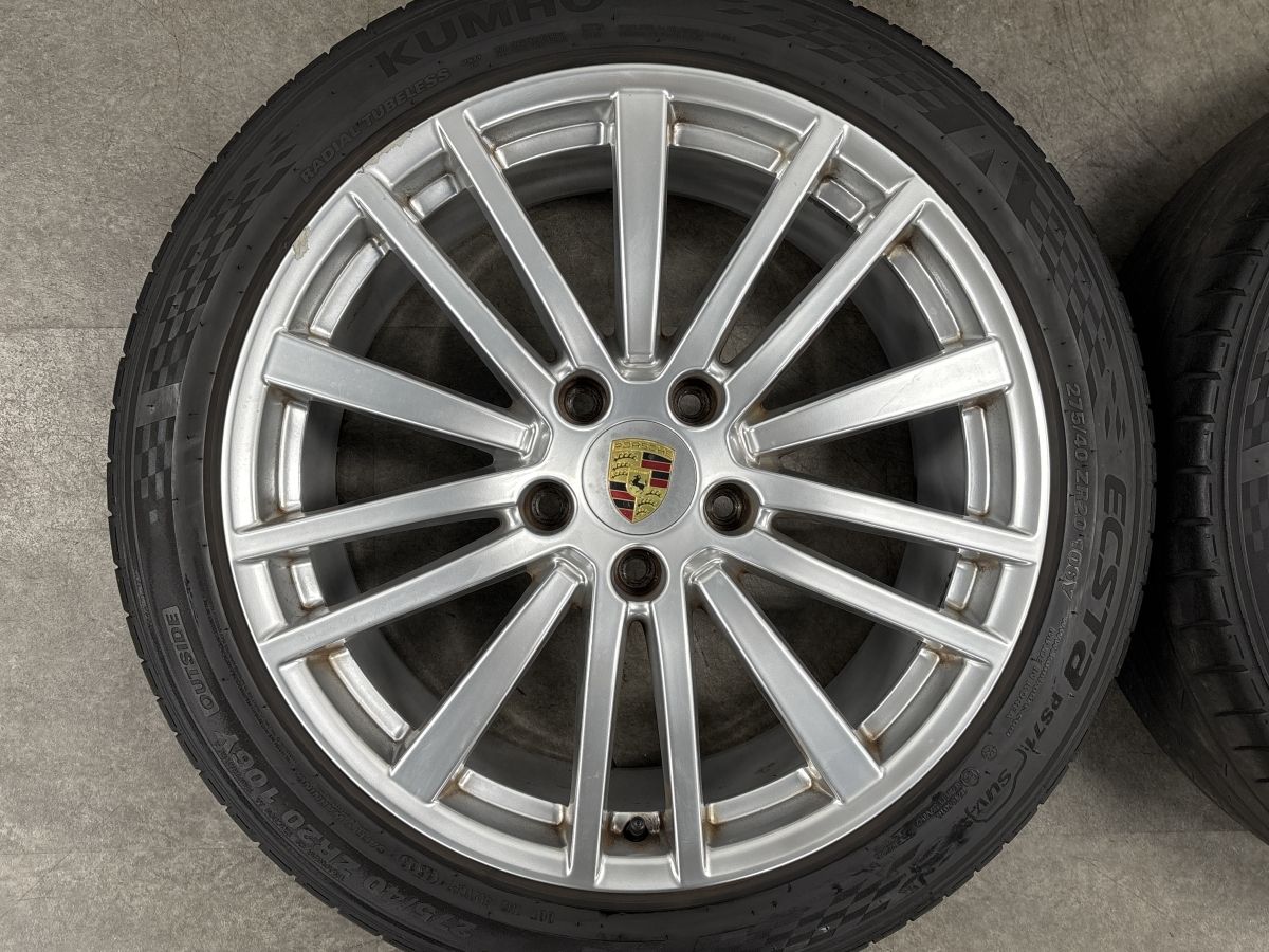 正規品】ポルシェ パナメーラ 純正 20in 9.5J +71 11.5J +68 130
