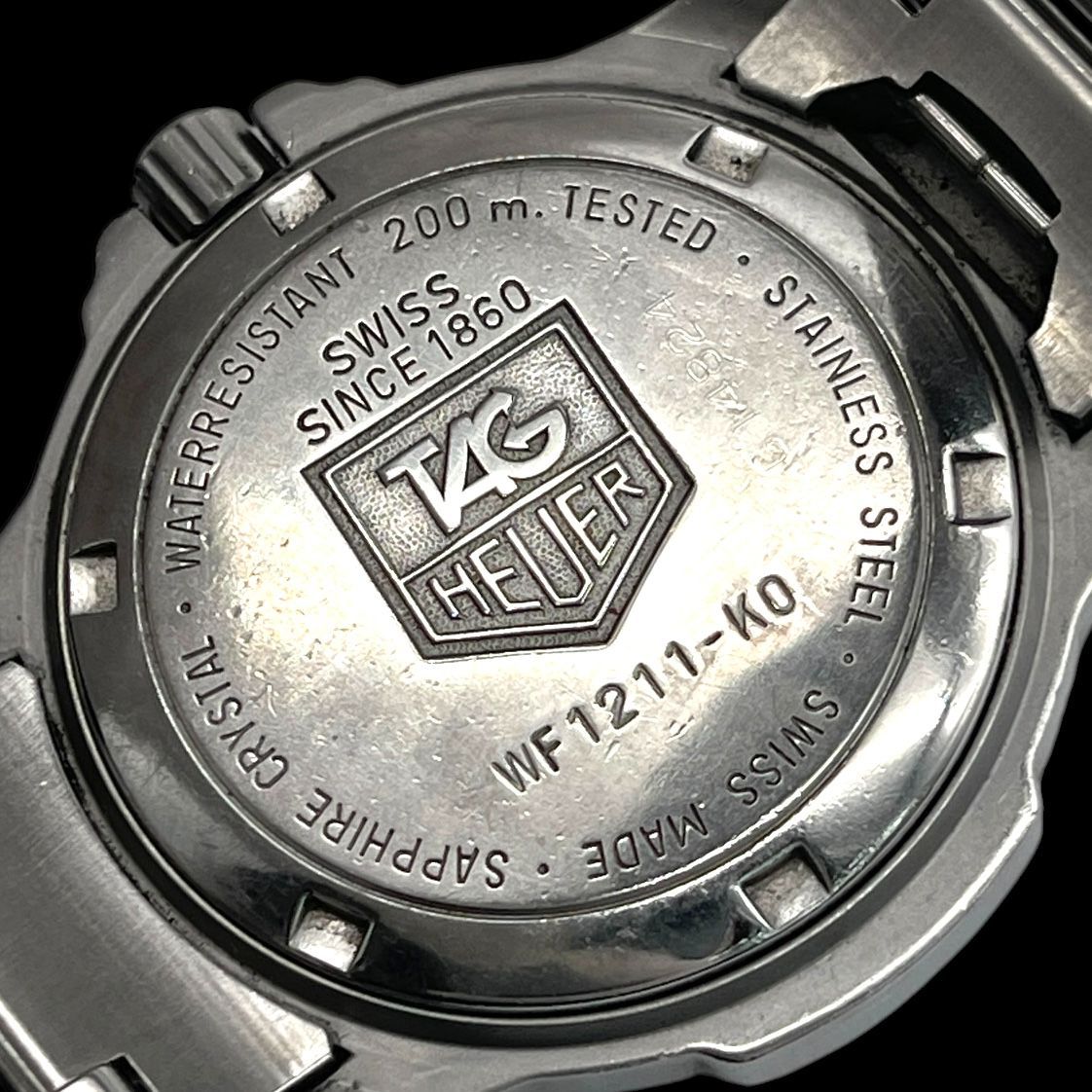 新品電池 稼働品 TAG HEUER タグホイヤー メンズ腕時計