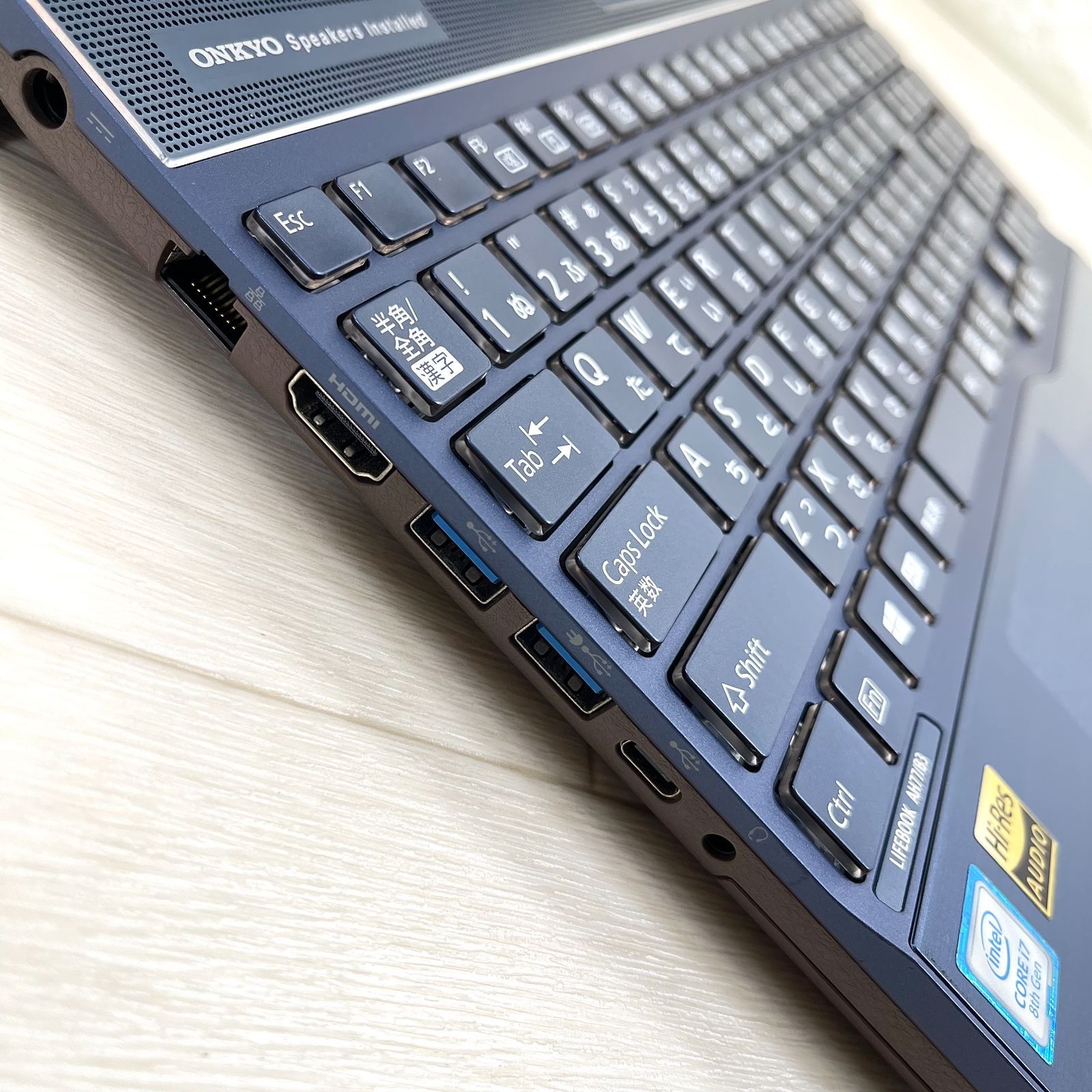 美品】富士通i7/SSD512GB/メモリ16GBノートPC - メルカリ