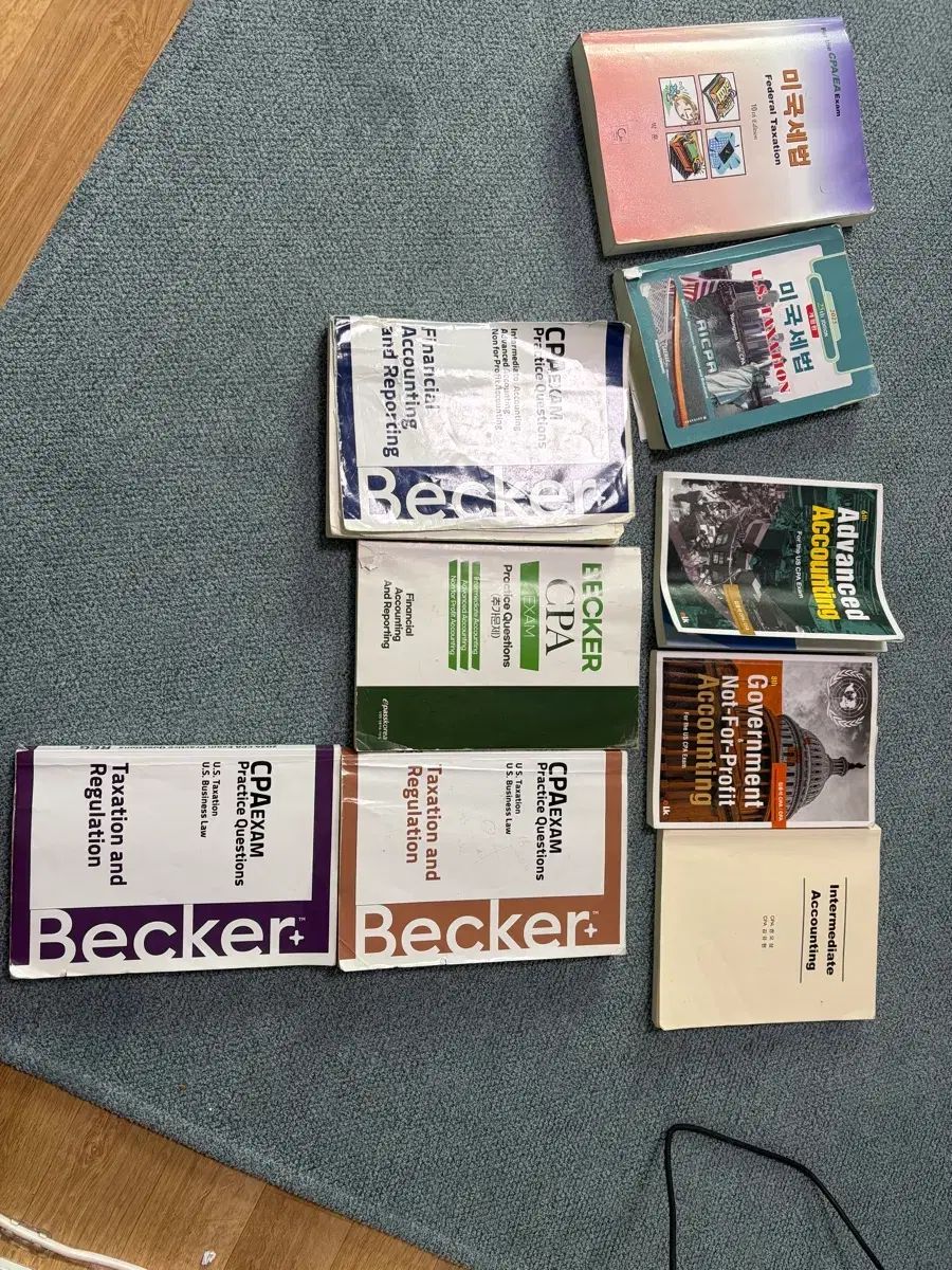 Aicpa 副教材 ベッカー ポップ 出品 (far reg)