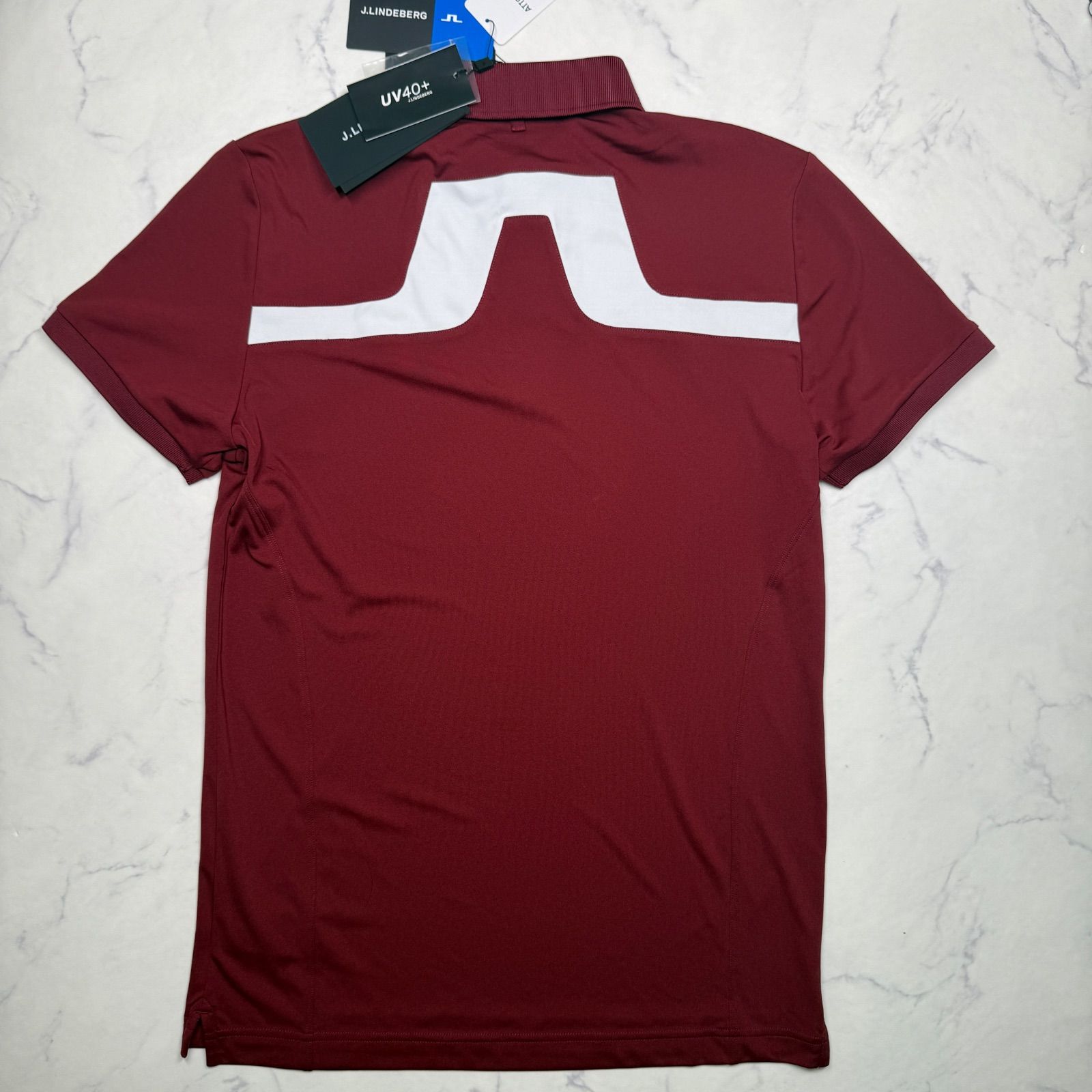 新品タグ付き J.LINDEBERG ジェイリンドバーグ ゴルフ 半袖 ポロシャツ