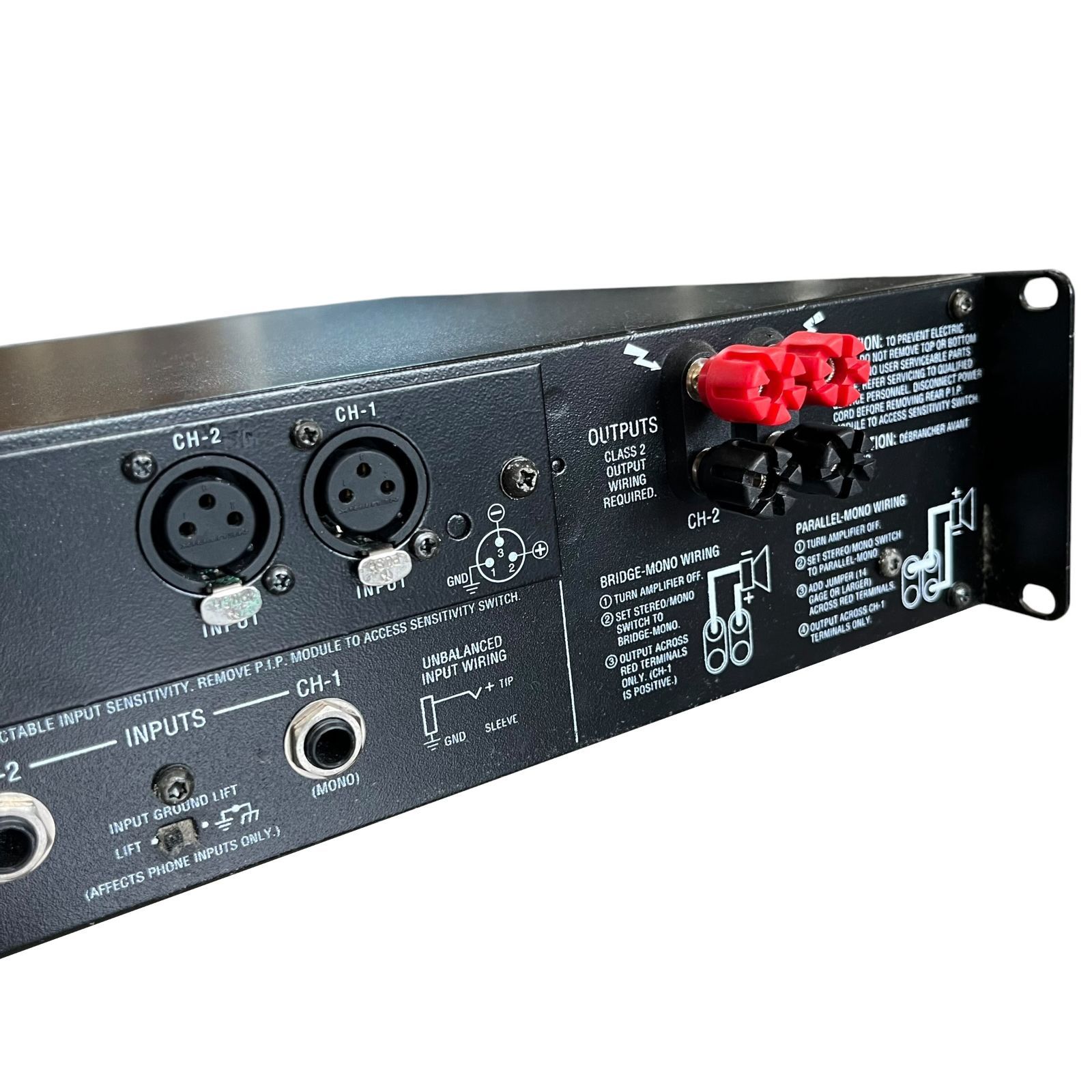 AMCRON CTs2000 パワーアンプ アムクロン 中古○Amcron/アムクロン○パワーアンプ CROWN MACRO-TECH 1201 2ch