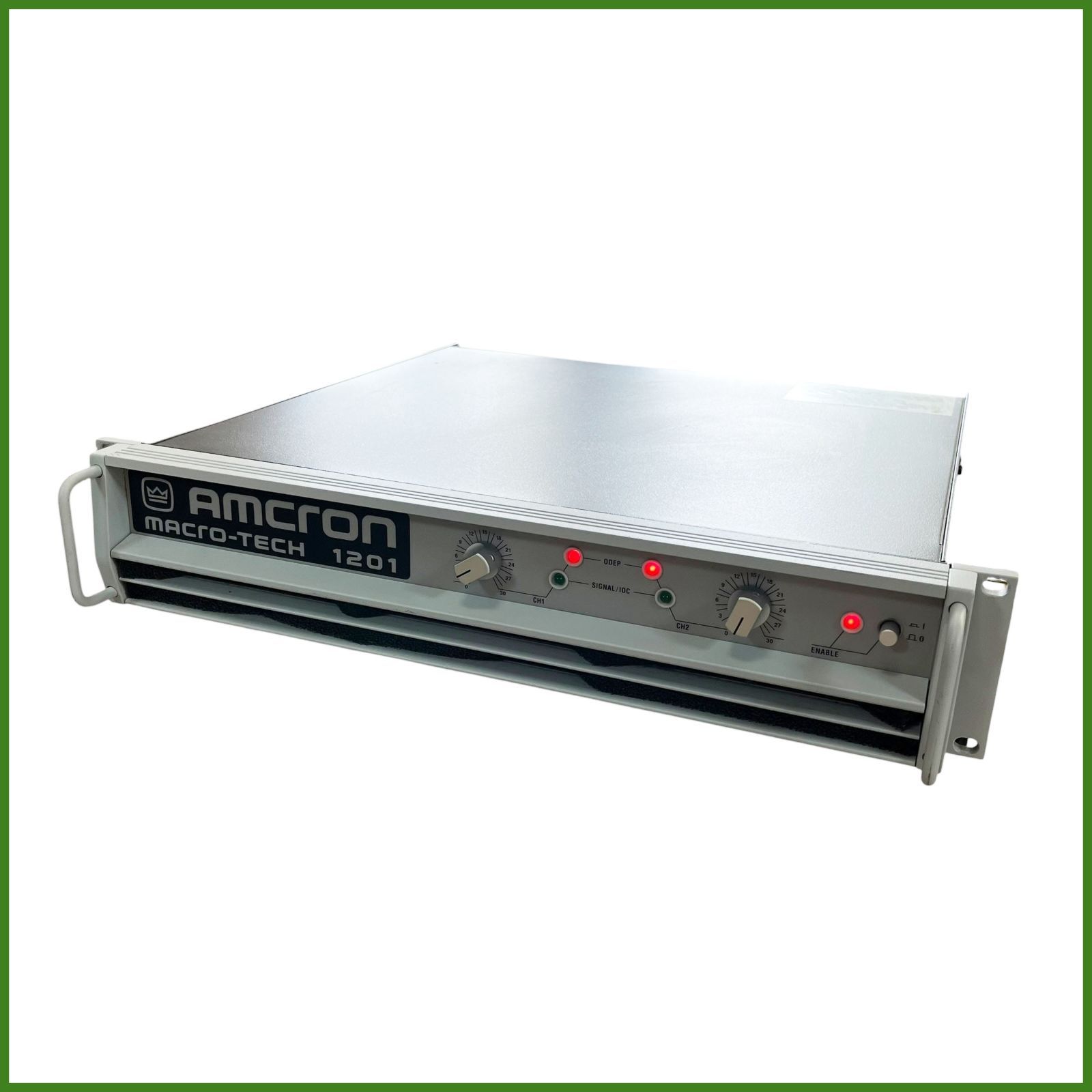 中古○Amcron/アムクロン○パワーアンプ CROWN MACRO-TECH 1201 2ch