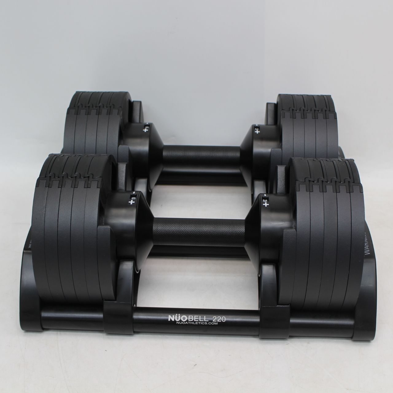 813)【美品】NUOBELL 220 フレックスベル 可変式ダンベル 20kg×20/計
