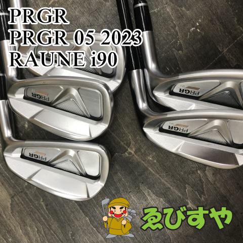 狭山□【中古】 アイアンセット プロギア PRGR 05 2023 RAUNE i90 R 29