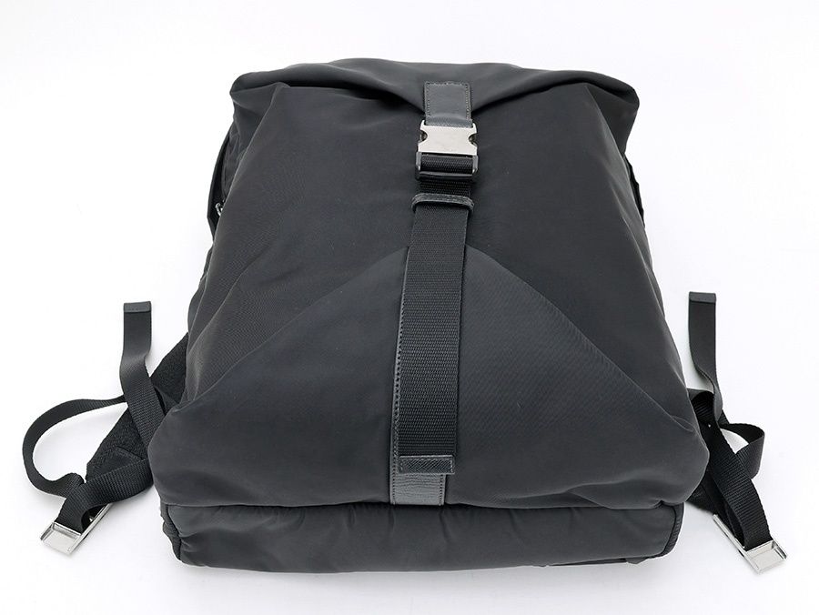 プラダ / PRADA ナイロン x サフィアーノレザー バックパック 2VZ028
