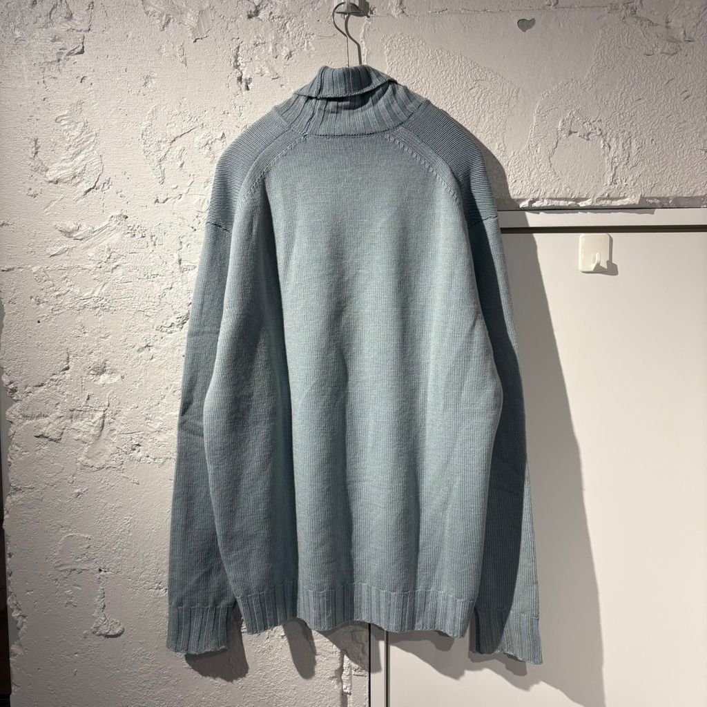AURALEE オーラリー 23aw WASHED FRENCH MERINO KNIT P/O ウォッシュド