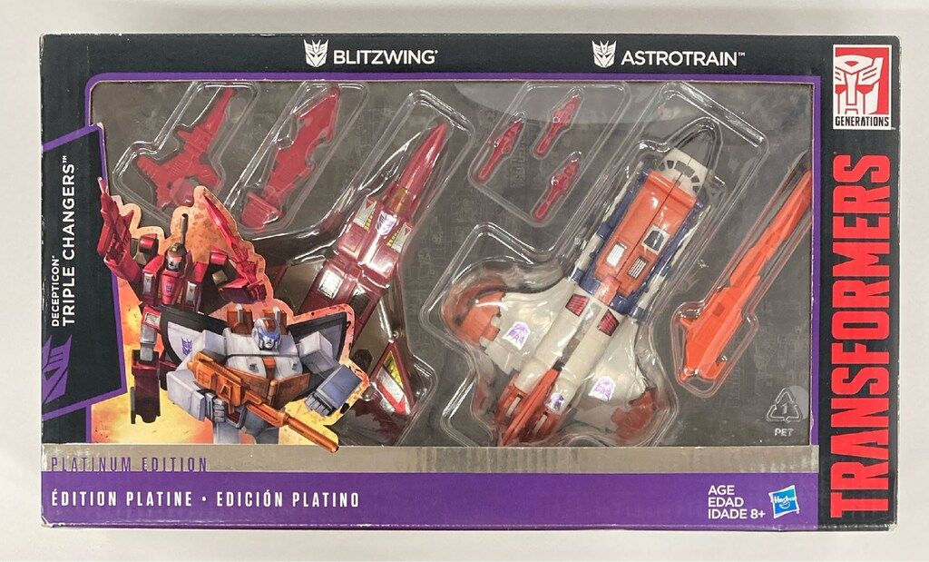 HASBRO PLATINUMEDITION BLITZWING&ASTROTRAIN