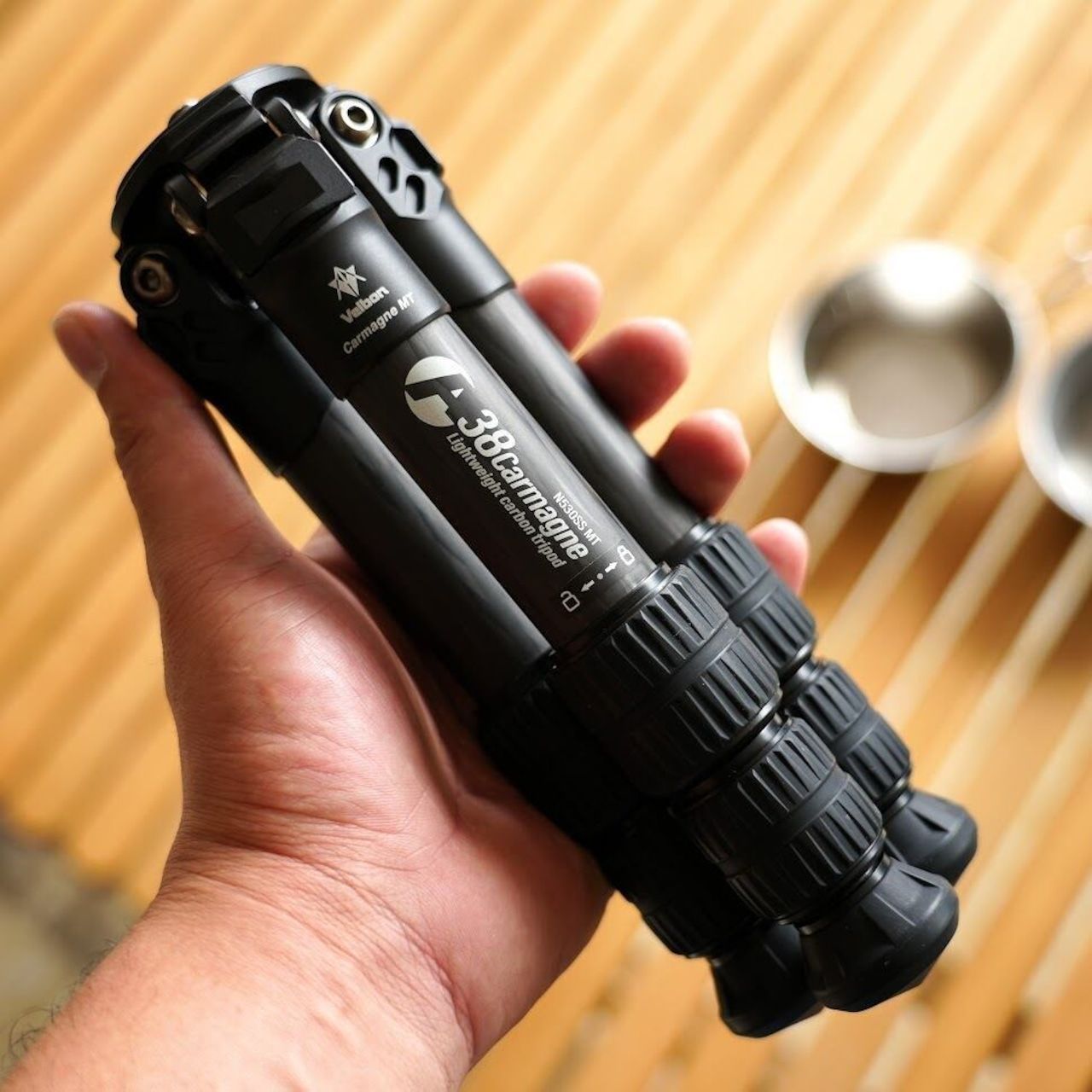 38explore A38Carmagne 小 N530SS MT カーボン三脚 全高約354mm