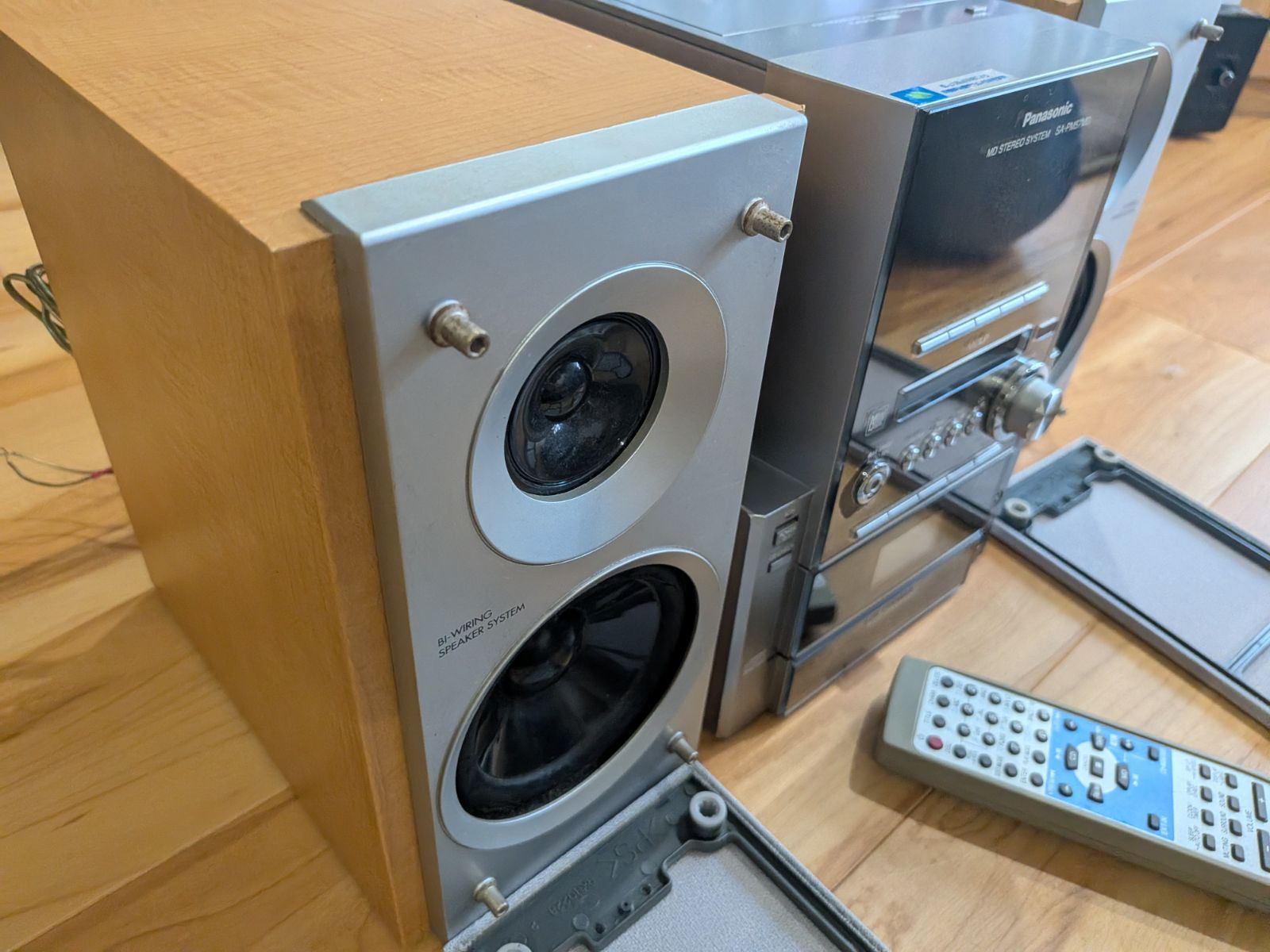 完動・整備品】Panasonic MDステレオシステム SA-PM57MD ② - メルカリ