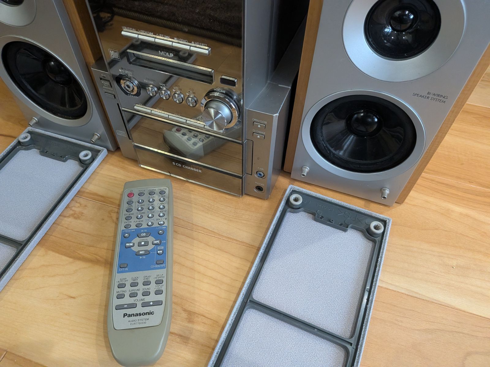 完動・整備品】Panasonic MDステレオシステム SA-PM57MD ② - メルカリ