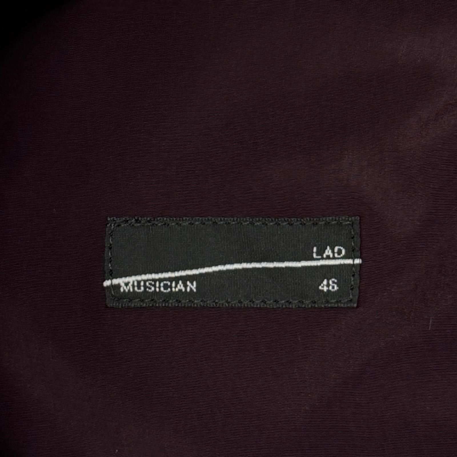 参考上代30800円 LAD MUSICIAN 25AW DECHINE FRILL BIG SHIRT フリル