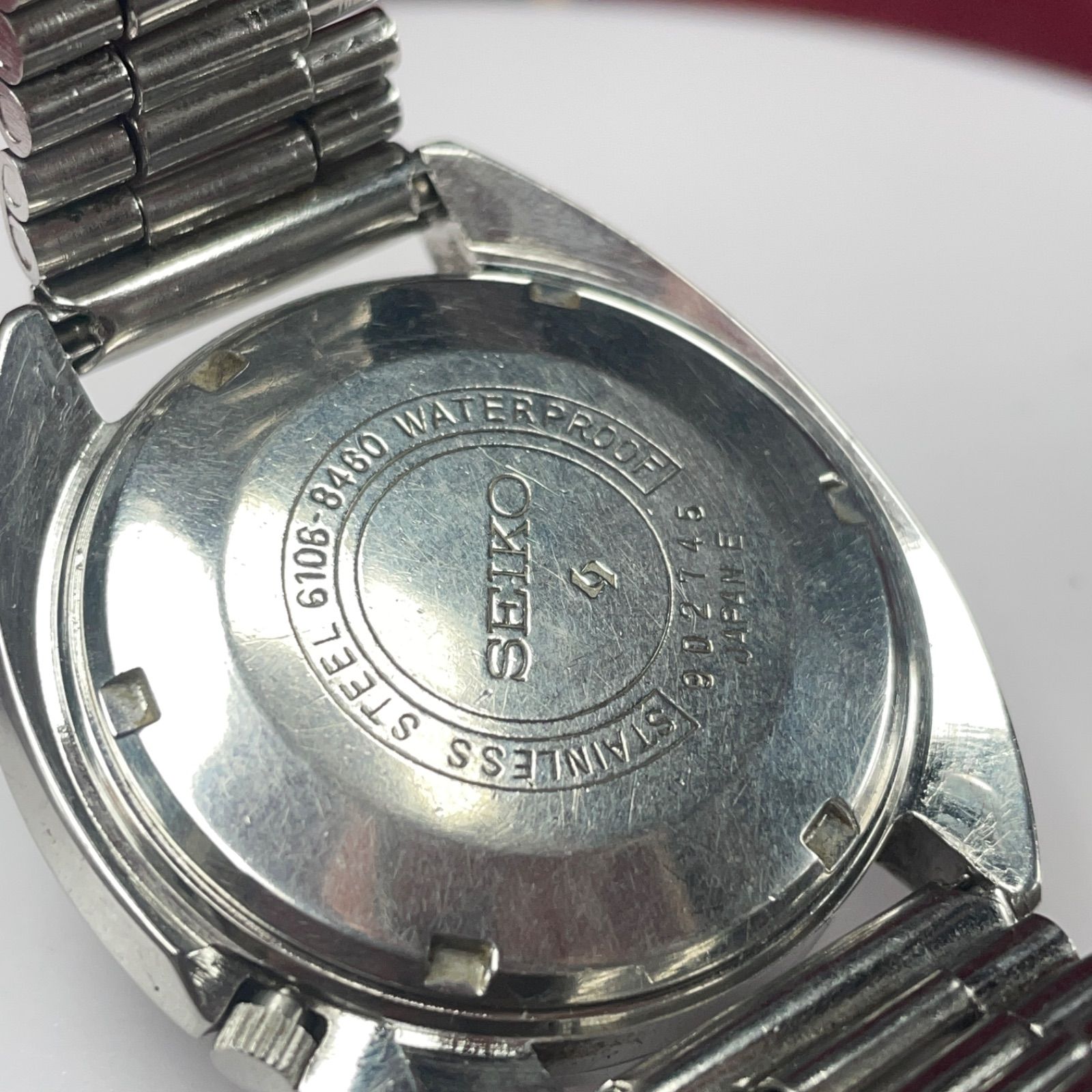 ☆1973年製 風防新品交換済 SEIKO セイコー 5 アクタス SS 自動巻