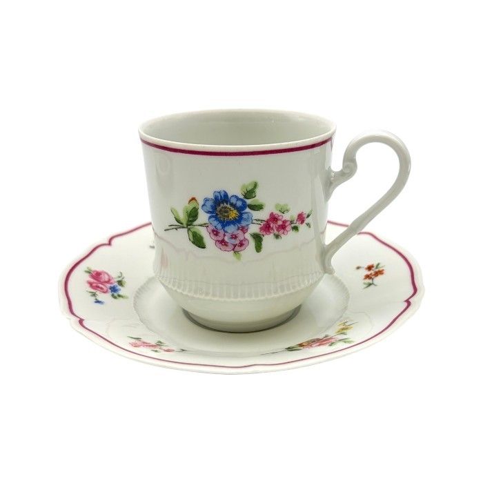 Haviland　アビランド　リモージュティーカップ食器セット　美品 Rimoges Haviland リモージュ アビランド カップ&ソーサー 花柄 2客