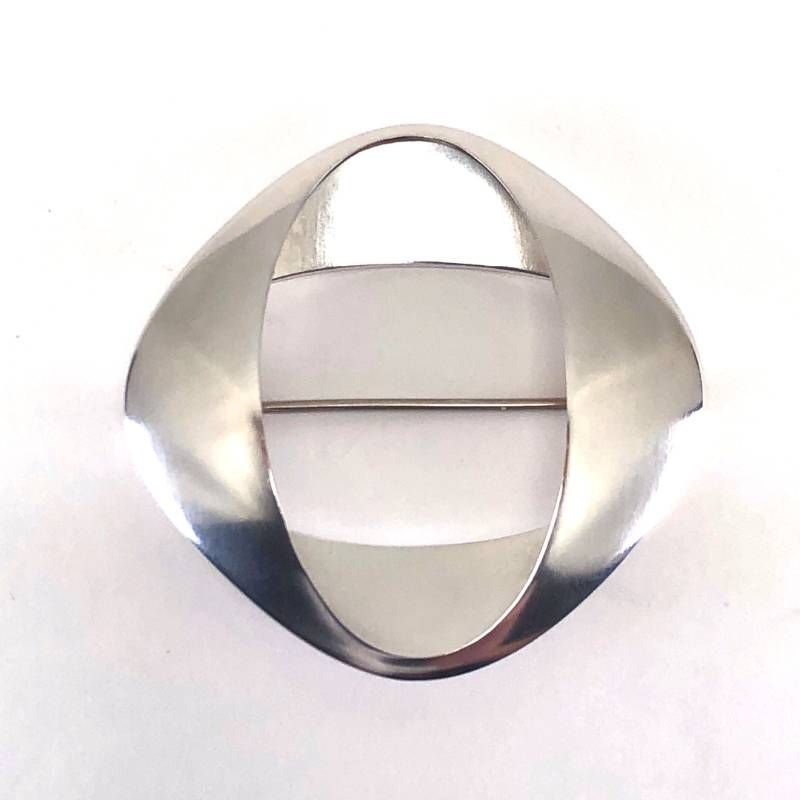 ジョージジェンセン　368 シルバー　ピンブローチ 美品・箱付き】Georg Jensen ジョージジェンセン／ピンブローチ 368
