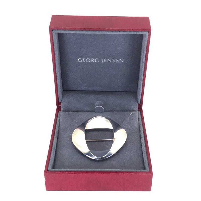 美品・箱付き】Georg Jensen ジョージジェンセン／ピンブローチ 368