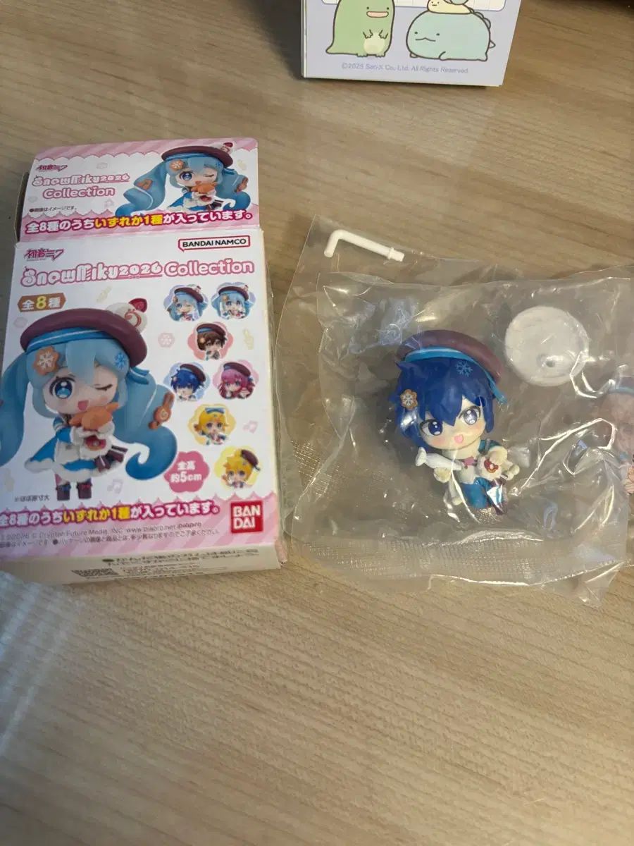 BANDAI Snow Miku Colección 2026 Mini figura cometa
