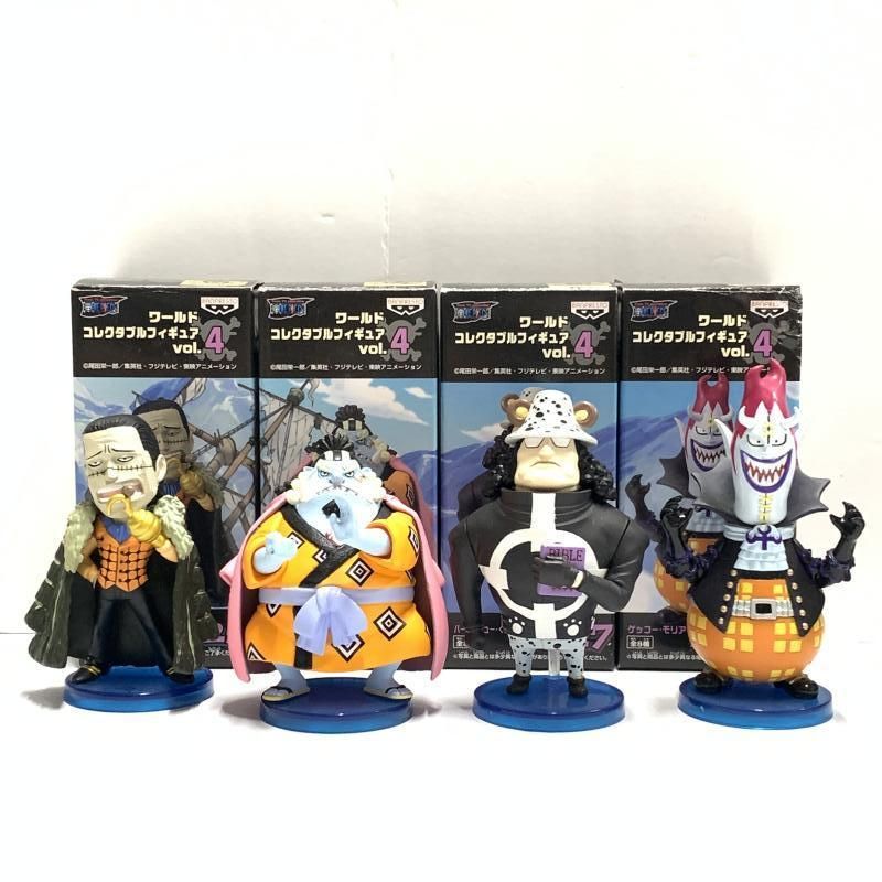 中古】現状品)ワンピース ワールドコレクタブルフィギュア vol.4 全8種