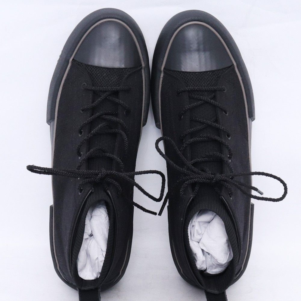 未使用 DEVOA SNEAKER Nylon Canvas サイズ43 ブラック FW-ELSNS