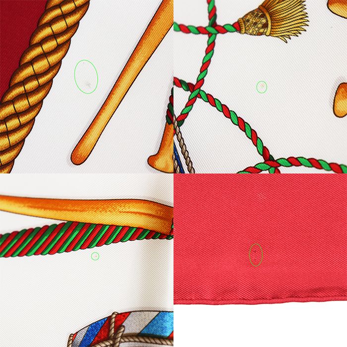 SALE【極美品】HERMES エルメス カレ90 メンズ レディース ユニ