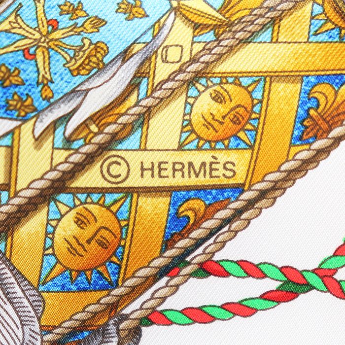 SALE【極美品】HERMES エルメス カレ90 メンズ レディース ユニ