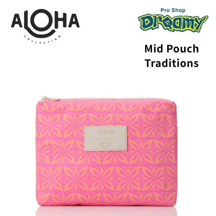 ALOHA COLLECTION アロハコレクション Mid Pouch Traditions - Cotton