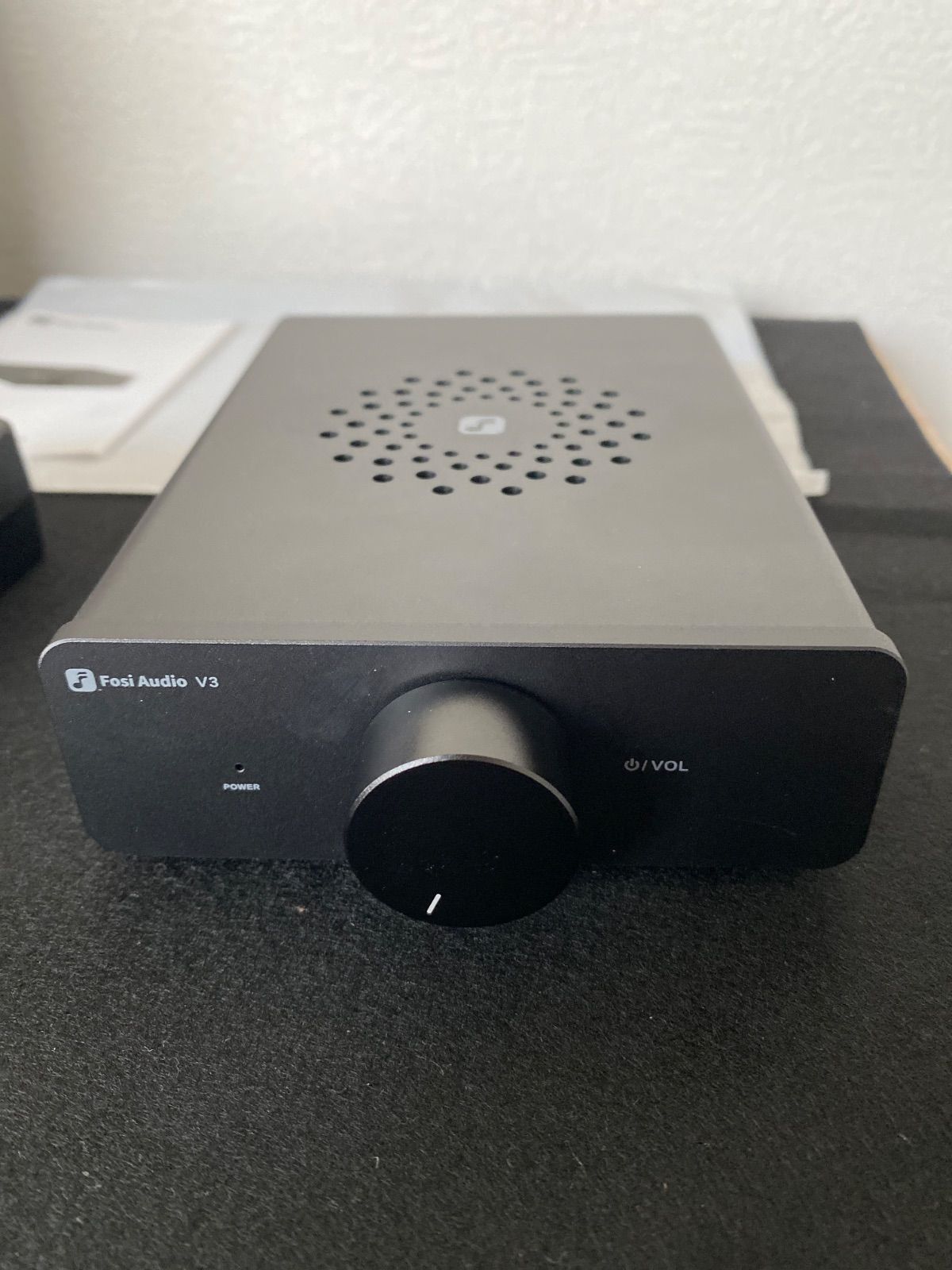 美品】Fosi Audio V3 ステレオパワーアンプ 32V/5A電源・箱付き - メルカリ