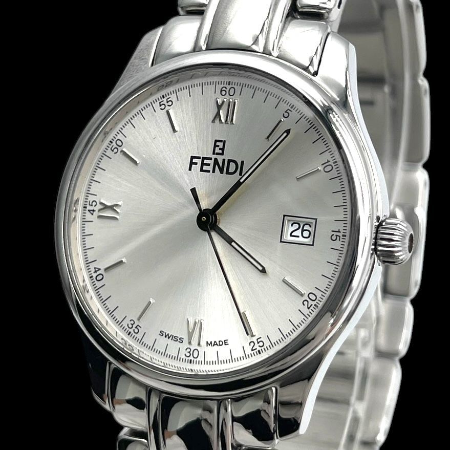 美品 新品電池 稼働品 FENDI フェンディ 210G オロロジ メンズ腕時計