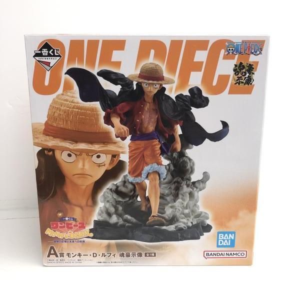 中古】未開封)A賞 モンキー・D・ルフィ 魂豪示像 ｢一番くじ ワンピース