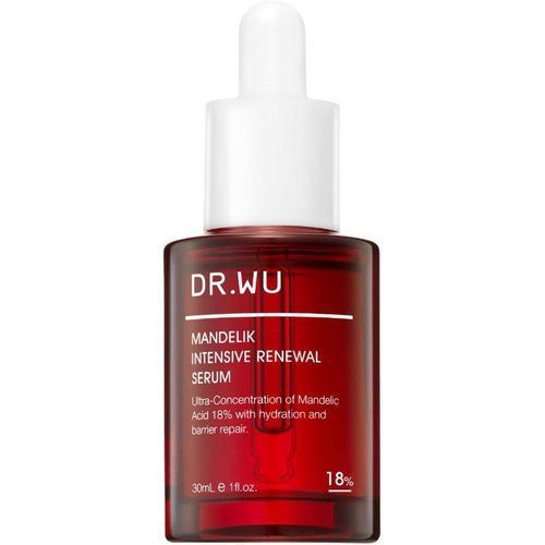 DR.WU マンデリック インテンシブ リニューアル セラム 18%｜マンデル酸 美容液 AHA ピーリング セラム 毛穴ケア 角質ケア ツヤのある印象へ対策 低刺激 敏感肌対応 スキンケア 30ml