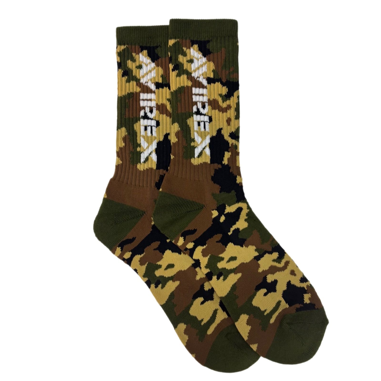AVIREX】カモフラージュ3Pソックス 81642300 3足セット 靴下 SOX