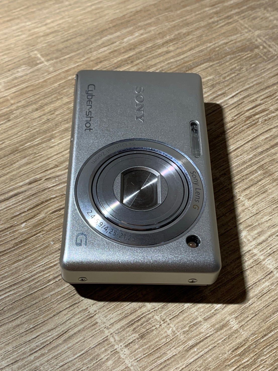 2694 Sony Cyber-Shot DSC-W380 シルバー 動作確認済み デジカメ 美品